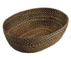 Duonos krepšelis Bastian 24,5x18x7 cm ovalus Nitoflet šviesus/tamsus