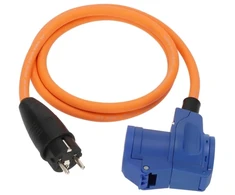 Brennenstuhl Adapteris Schuko CEE IP44 kabelis H07RN-F 3G2.5mm
