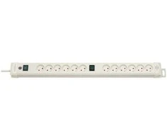 GMBH &amp; CO Brennenstuhl 1156225012 Lizdas su jungikliu, baltas, 1 vnt.