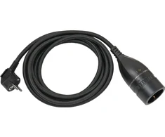 Brennenstuhl Kabelis zasilające juoda 5 m Wtyczka zasilająca typu E+F Barrel type N (1161830030)