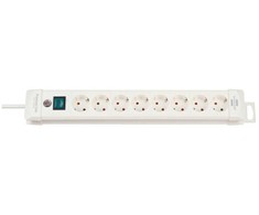 Brennenstuhl Premium-Line elektros juosta 8 lizdai 3 m balta (1952280100)