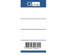 Etiketė laiškų aplankui Q-Line, mėlyna, 50 mm, 100 vnt./pak. - (100 vnt.)