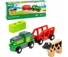 BRIO - Farm Baterija Train - (3618)