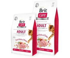 Brit Care Cat GF Adult Activity Support (šviežia vištiena ir Turkija) 2kg