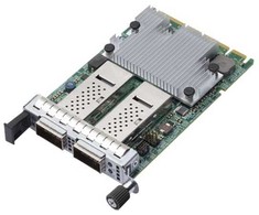Karta jungiama į tinklą Broadcom Broadcom NetXtreme E-Series N2100G - Netzwerkadapter - PCIe 4.0 x16 Low-Profile - 100 Gigabit QSFP56 x 2