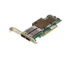 Brocade Communications Systems „Broadcom BCM957508-P2100G“, Vidinis, Laidinis, PCI Express, Šviesolaidis, 100000 Mbit/s, Žalias, Aliuminis