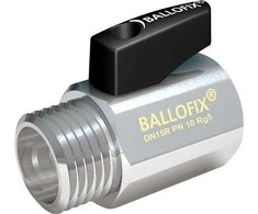 BROEN Ballofix 1/2" antgalis/įmova su rankena, metalinė