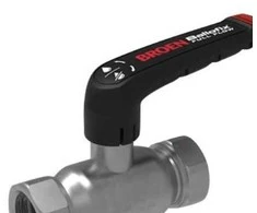 BROEN Ballofix G1/2xG1/2, DN15 - BROEN Ballofix pilno srauto cinkuotas, G1/2xG1/2, DN15, žemas