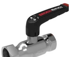 BROEN Ballofix G1/2xG3/4 DN15 - BROEN Ballofix pilno srauto nerūdijančio plieno srieginė jungtis, G1/2xG3/4 jungtis, DN15, žemas