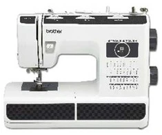Brother HF37, Juoda, Balta, Pusiau automatinė siuvimo mašina, Siuvimas, 0–4 mm, 800 aps./min., 7 mm
