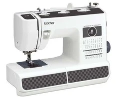 Brother HF37, Juoda, Balta, Pusiau automatinė siuvimo mašina, Siuvimas, 0–4 mm, 800 aps./min., 7 mm