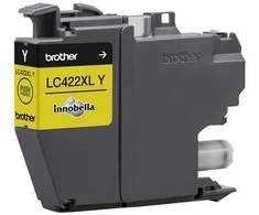 Brother LC-422XLY, Geltona, 1 vnt., 1500 puslapių, Vienkartinė pakuotė