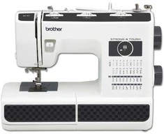 Brother HF37, Juoda, Balta, Pusiau automatinė siuvimo mašina, Siuvimas, 0–4 mm, 800 aps./min., 7 mm