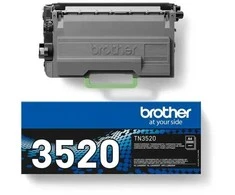 „Brother TN-3520“, 20 000 puslapių, juoda, 1 vnt.