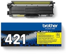 BROTHER TN-421Y Geltonas TONER, 1,800P