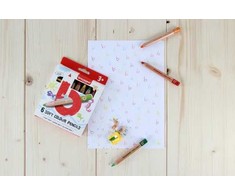 BRUYNZEEL SAKURA Bruynzeel Kids minkštų dažančių pieštukų rinkinys 6