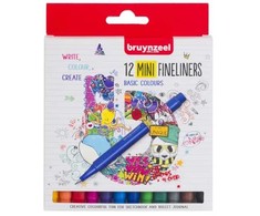 BRUYNZEEL SAKURA Bruynzeel Mini smulkintuvų rinkinys | 12 spalvų