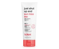 b.tan – Just Shut Up &amp; Sunkiss Me Gradual Medium Tan losjonas 236 ml