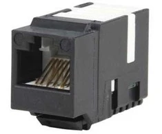 Metz Connect BTR NETCOM 130A10-29-I-B1, juodas, IDC, RJ-45, Cat6, T568A/B, RoHS