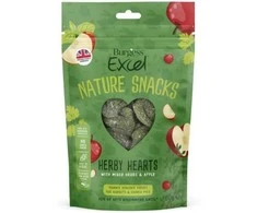 Burgess „Excel Natures*“ užkandis su žolelių širdelėmis, 60 g