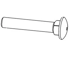 BuzzRack Važiuojamasis varžtas M12x70mm