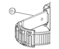 BUZZRACK pakabinimo juosta 311 mm
