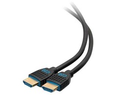 C2G 1,8 m „Performance“ serijos itin lankstus didelės spartos HDMI kabelis – 4K 60 Hz, montuojamas sienoje, CMG (FT4) reitingas, 1,83 m, HDMI A tipo (standartinis), HDMI A tipo (standartinis), juodas