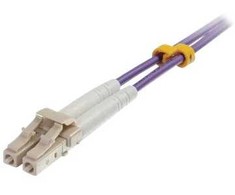 C2G C2G 1m LC/LC OM4 LSZH Fibre Patch - Violetinė - Patch-Kabelis - LC Multi-Mode (M) zu LC Multi-Mode (M) - 1 m - Glasfaser - Duplex - 50/125 Mikrometer - OM4 - lila