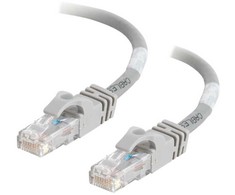 C2G Kabelis / 3 m Pilkas CAT6 PVC Snagless UTP Patch