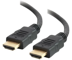 C2G 5 pėdų (1,5 m) Core serijos didelės spartos HDMI® kabelis su eternetu, 1,52 m, HDMI Type A (standartinis), HDMI Type A (standartinis), 3D, 18 Gbit/s, juodas