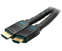 C2G 14 cbd 6.1m „Performance“ serijos itin lankstus aktyvus didelės spartos HDMI® kabelis – 4K 60Hz, montuojamas į sieną, CMG 4 reitingas, 6.1 m, HDMI A tipo (standartinis), HDMI A tipo (standartinis), 3D, 18 Gbit/s, juodas