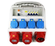 Cabicon As Statybinis elektros skydas CC16-4 16A CEE + 4xDK