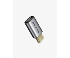 Cabletime CP75G, USB C tipo, MicroUSB B tipo, pilkas
