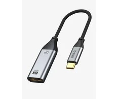 Cabletime CT-C160-PU31-CMDP1-S0.15, 0.15 m, Thunderbolt 3, DisplayPort, Kištukas, Lizdas, Tiesus