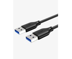 Cabletime CT-C160-U3-AMAMN-B3, 3 m, USB A, USB A, USB 3.2 Gen 1 (3.1 Gen 1), 5 Gbit/s, Juodas