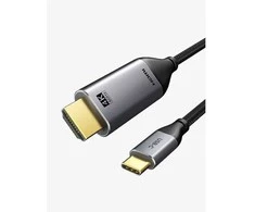 Cabletime CT-C160-PU31-CMHD2-S3, 3 m, USB C tipo, HDMI, kištukas, kištukas, tiesus