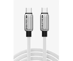 Cabletime USB-C silikoninis įkrovimo laidas 240 W, USB-C: kištukas - USB-C:
