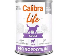 Calibra CALIBRA LIFE Adult Monoprotein jagniecina - mokra maistas šuniui - 0,4kg