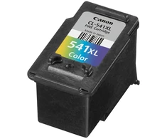 Canon CL-541XL, Didelės (XL) talpos, Žydra, Purpurinė, Geltona, 15 ml, 1 vnt., 400 puslapių, Vienkartinė pakuotė
