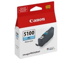 Originalus „Canon“ rašalo kasetė / PFI-5100 PC, 6956C001, foto žydra