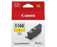 Originalus rašalas / kasetė Canon PFI-5100 Y, 6955C001, Geltona
