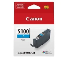 Originalus „Canon“ rašalas / kasetė PFI-5100 C, 6953C001, žydra