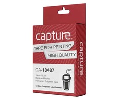 Capture Capture CA-18487 etykiet do nadruku Juodas, Metaliczny