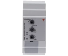 Carlo Gavazzi Automatinis kištukinis laiko relė, 24–240 V kintamos/tiesioginės srovės, 2 kontaktų, 0,1 s – 100 h, SPDT