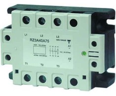 Carlo Gavazzi Trifazė kietakūnė relė 24–440 V AC 25 A 4–32 V DC (RZ3A40D25)