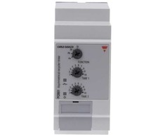 Carlo Gavazzi Automatinis kištukinis laiko relė, 24–240 V kintamos/tiesioginės srovės, 2 kontaktų, 0,1 s – 100 h, SPDT