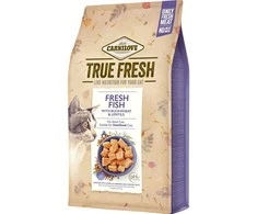 Vafo Praha Sro Carni Love True Fresh Cat žuvis sausas maistas katėms 340 g
