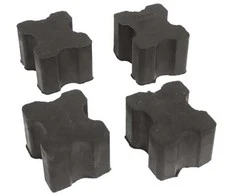 Carpoint Guminiai tarpikliai 4 vnt. 25 mm / 40 mm