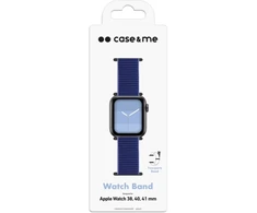 Case4Me „SBS“ nailoninis laikrodžio dirželis, skirtas „Apple Watch 38/40/41 mm“. Tamsiai mėlynas.