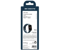 Case4Me SBS silikoninis laikrodžio dirželis, skirtas „Apple Watch 42/44/45/49 mm“. Mėlynas